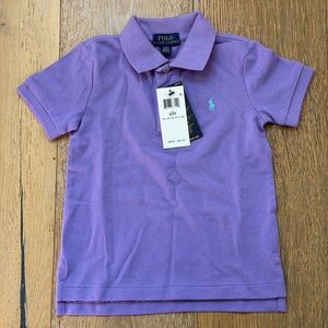Polo by Ralph Lauren Kids Lavender Short-Sleeve Polo